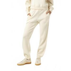 NEW SUNDAYS piper relaxed silhouette jogger in winter white